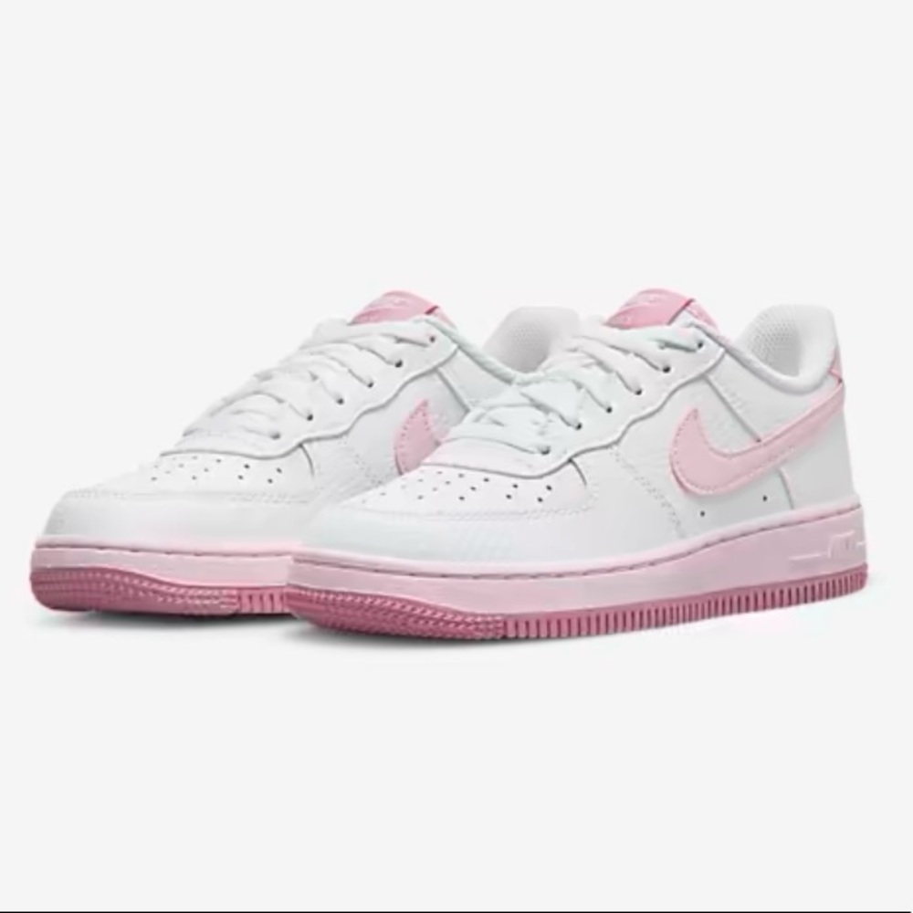 Nike Girls Force 1 Pink/White